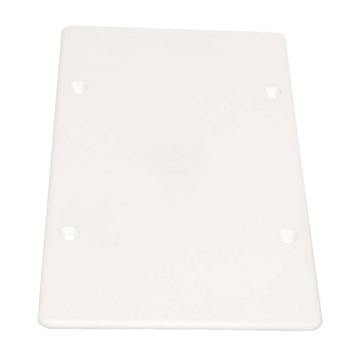 VKP 64/2L_HB víčko ke dvou spojených krabic KP 67/2, KP 67/3 s rostečí 71mm, nebo k dvojnásobné krabici KP 64/2, KP 64/2L, PVC