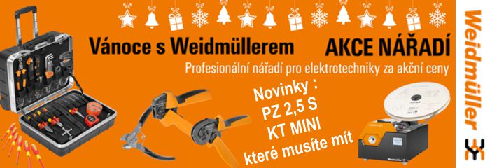 Vánoce s Weidműllerem - akce nářadí 2023
